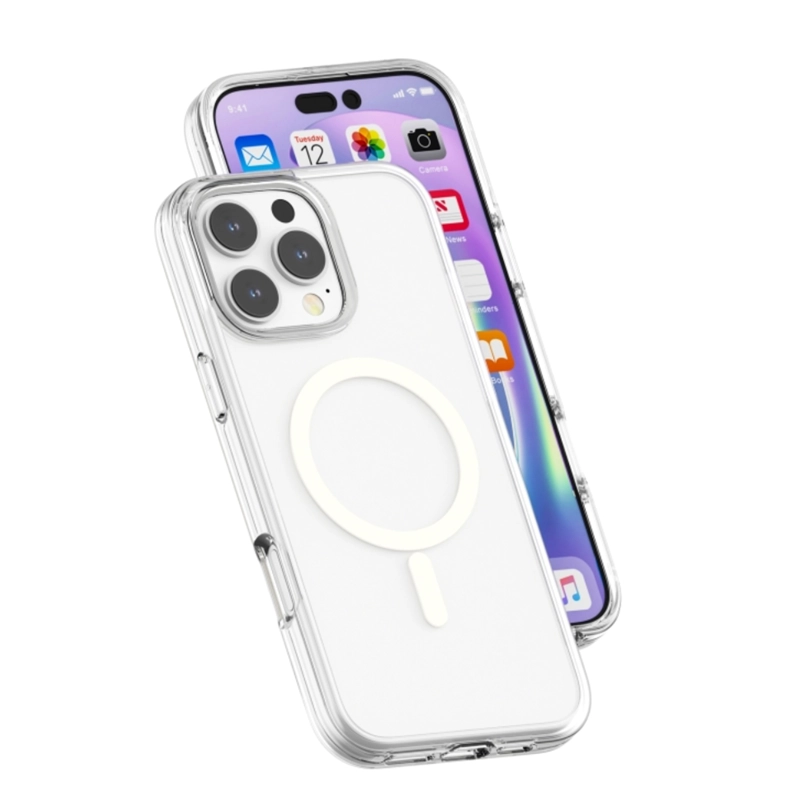 CARCASA IPHONE 16 PRO MAX JOIGO TRANSPARENTE MAGSAFE - 2