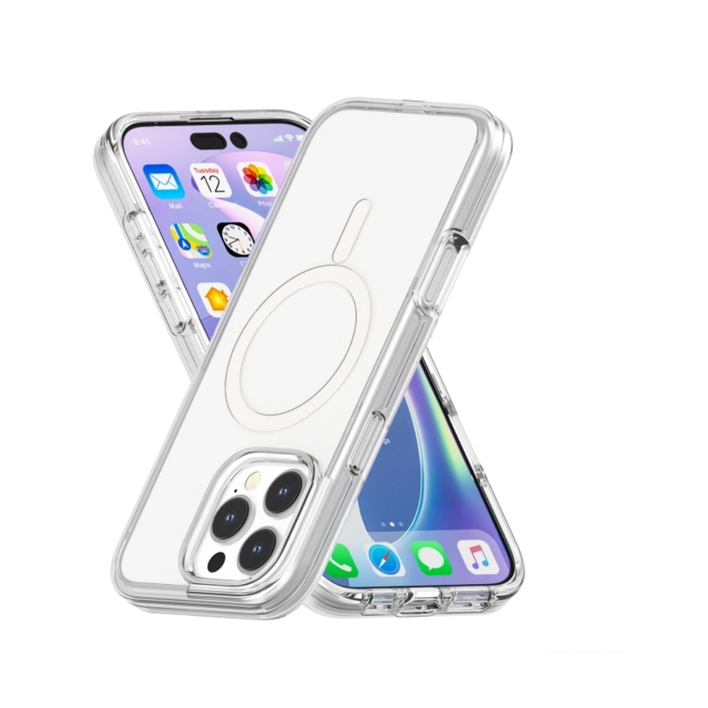 CARCASA IPHONE 16 PRO MAX JOIGO TRANSPARENTE MAGSAFE - 4