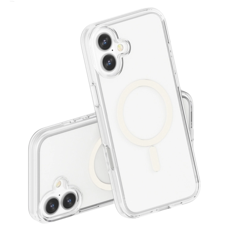 JOIGO CARCASA TRANSPARENTE MAGNETICA PARA IPHONE 16 PLUS MAGSAFE