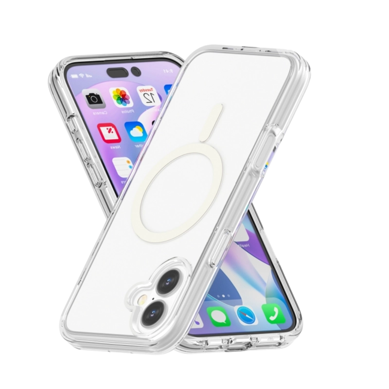 CARCASA IPHONE 16 JOIGO TRANSPARENTE MAGSAFE - 2
