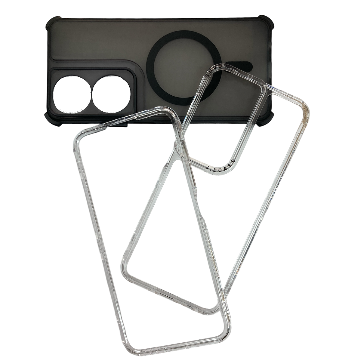 CARCASA HONOR X7 B JOIGO ANTIGOLPE 360 MAGSAFE NEGRO - 4