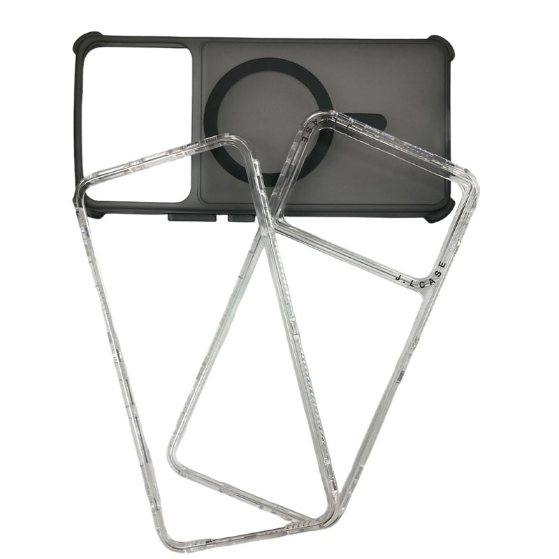 CARCASA JOIGO ANTIGOLPE 360 XIAOMI POCO X6 PRO MAGSAFE ROSADO - 2