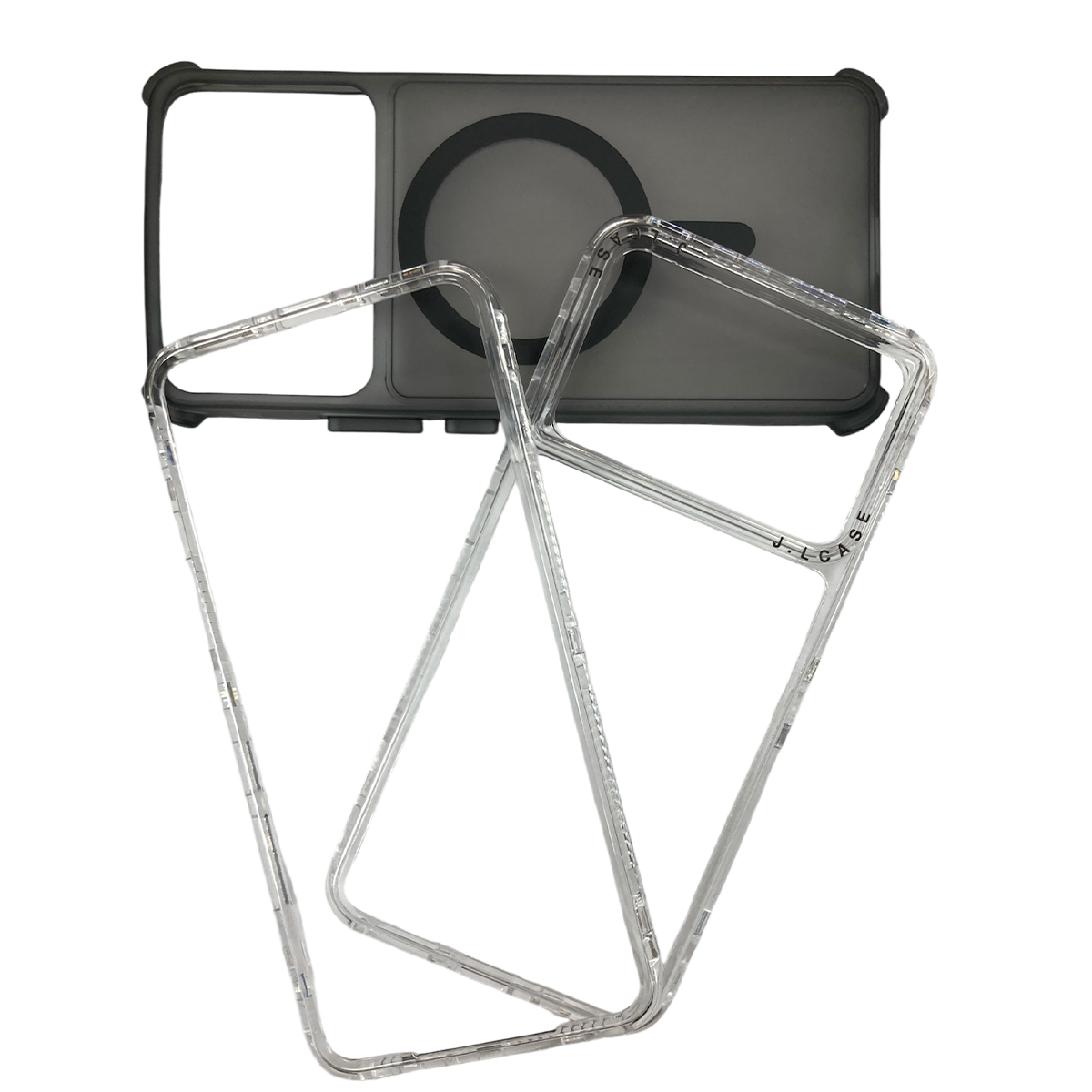 CARCASA JOIGO ANTIGOLPE 360 XIAOMI POCO X6 PRO MAGSAFE ROSADO - 2