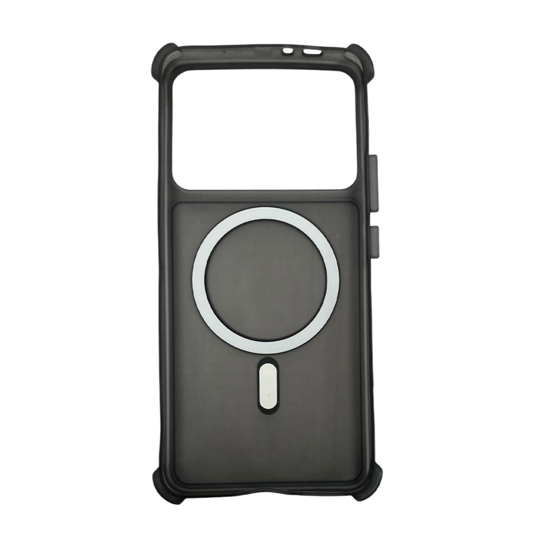 CARCASA JOIGO ANTIGOLPE 360 XIAOMI POCO X6 PRO MAGSAFE ROSADO - 3