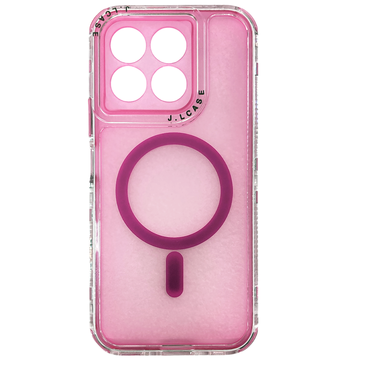 CARCASA HONOR X8 JOIGO ANTIGOLPE 360 5G/X6/X6S MAGSAFE ROSADO - 1