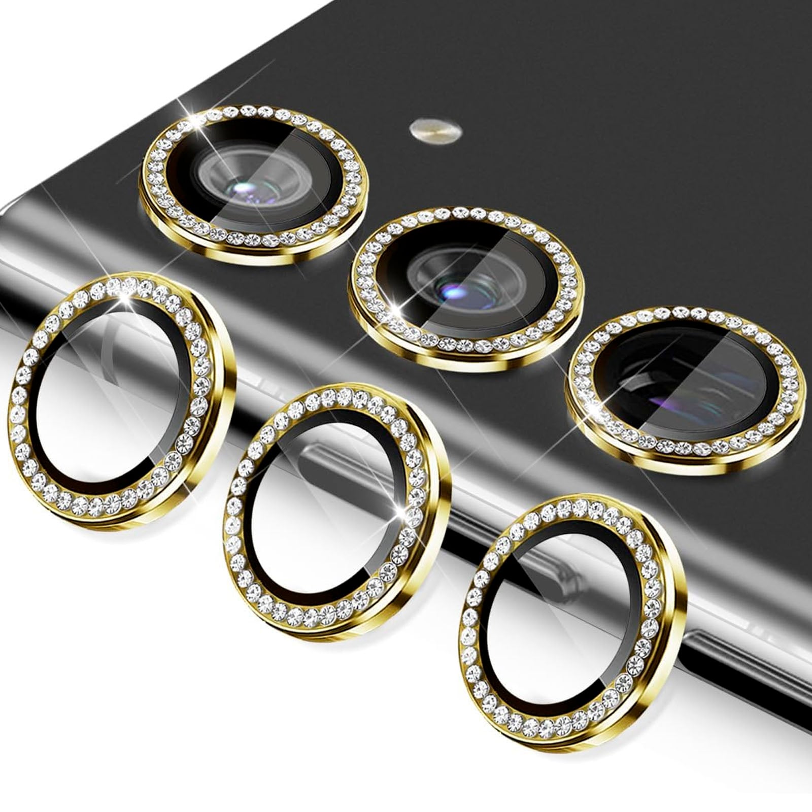 PROTECTOR LENTE CAMARA PARA SAMSUNG S24 ULTRA DIAMANTE - 1