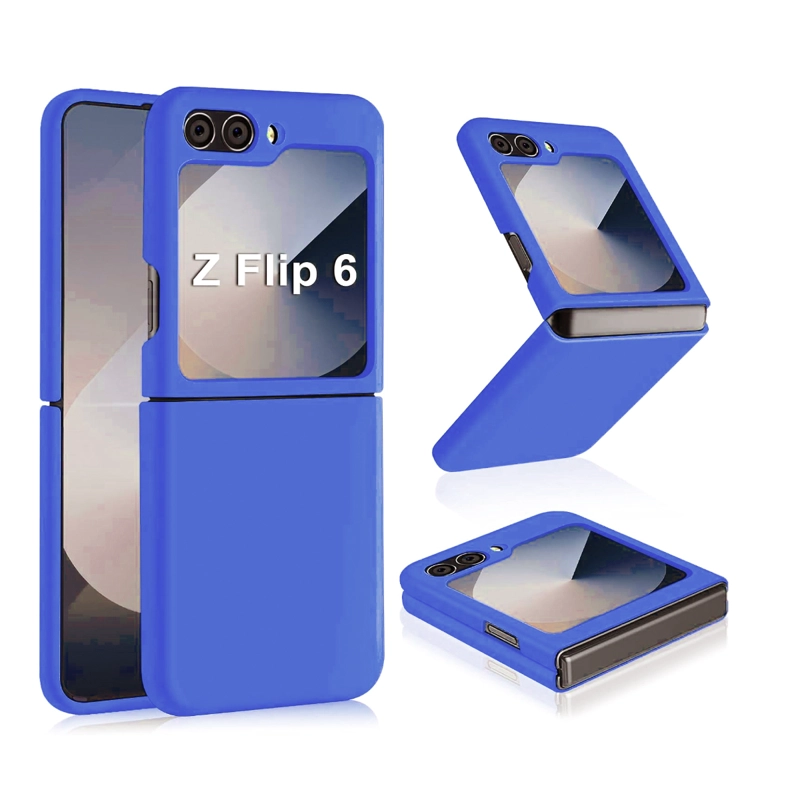CARCASA JOIGO SAMSUNG Z FLIP 6 GOMA AZUL - 1