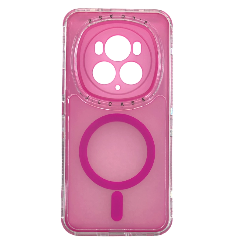 JOIGO CARCASA HONOR MAGIC 6 PRO JOIGO ANTIGOLPE 360 MAGSAFE ROSADO