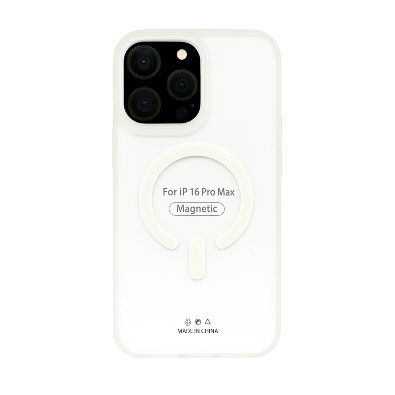 CARCASA IPHONE 16 PRO JOIGO MATTE MAGSAFE TRANSPARENTE - 1