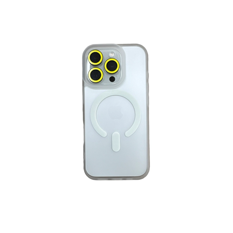 CARCASA IPHONE 16 PRO JOIGO MATTE MAGSAFE TRANSPARENTE - 5