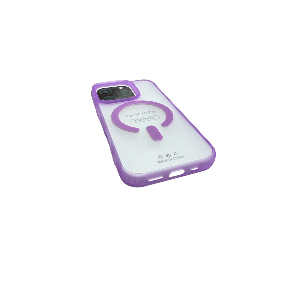 CARCASA IPHONE 16 PRO JOIGO MATTE MAGSAFE AZUL - 4