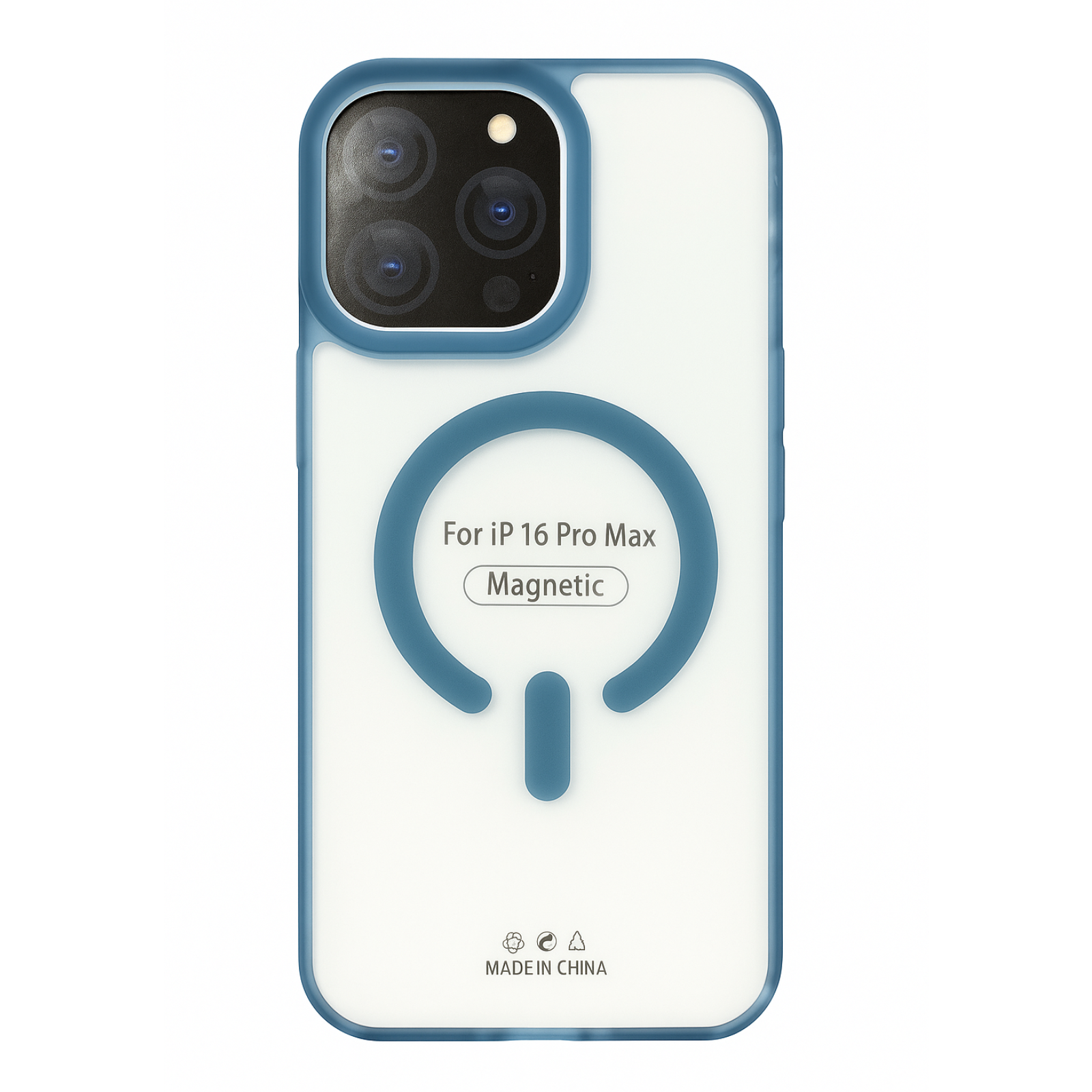 JOIGO CARCASA IPHONE 16 PRO MAX JOIGO MATTE MAGSAFE AZUL