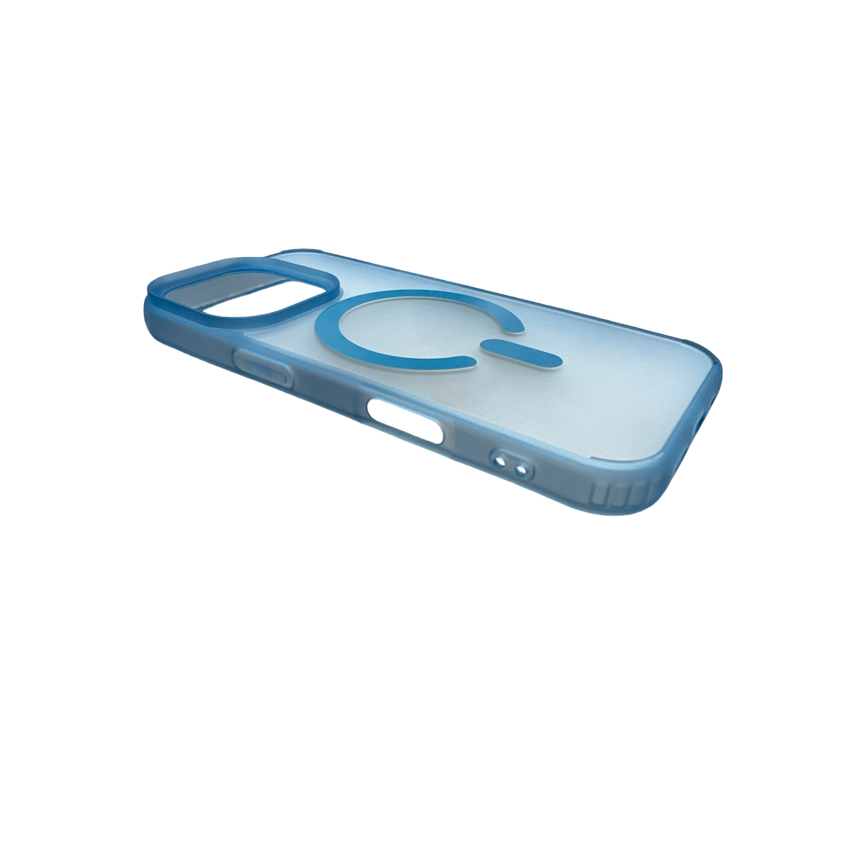CARCASA IPHONE 16 PRO MAX JOIGO MATTE MAGSAFE AZUL - 3