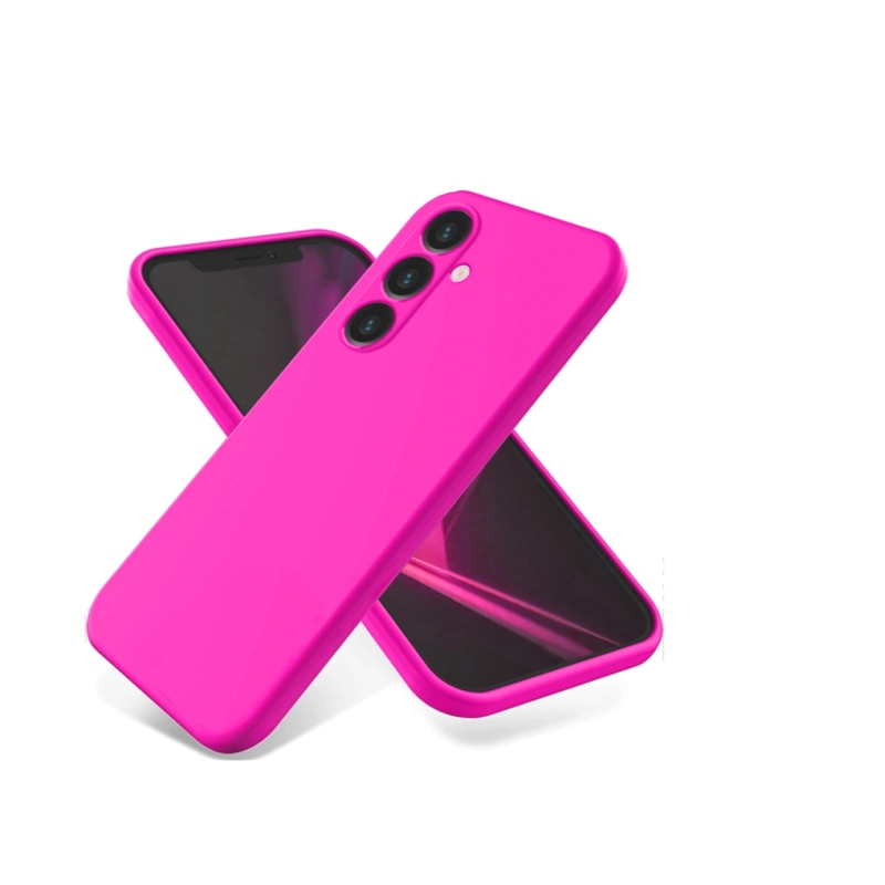 CARCASA COMPATIBLE CON SAMSUNG A16 GOMA FUCSIA - 1