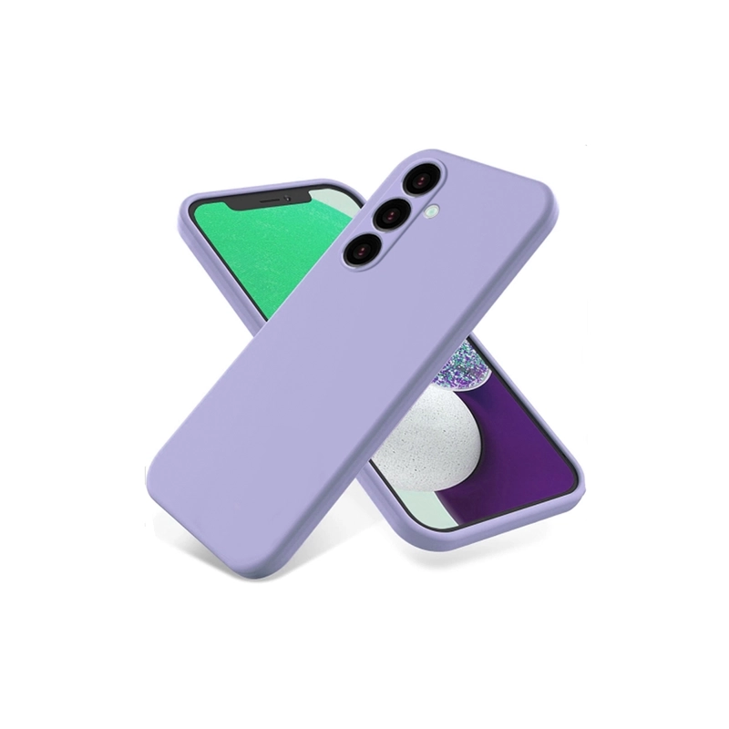 CARCASA COMPATIBLE CON SAMSUNG A16 GOMA LILA - 1