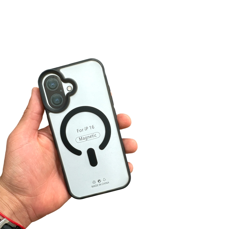 CARCASA IPHONE 16 JOIGO MATTE MAGSAFE NEGRO - 2