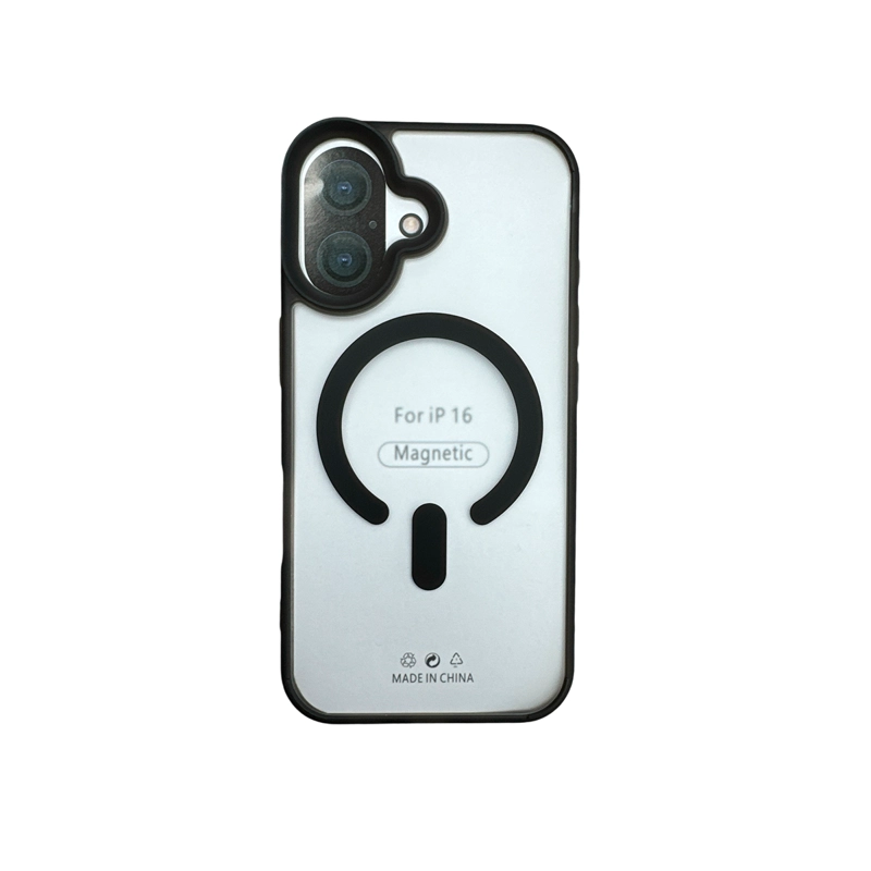 CARCASA IPHONE 16 JOIGO MATTE MAGSAFE NEGRO - 5