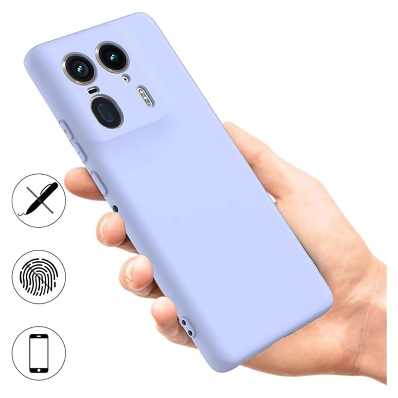 CARCASA JOIGO FUNDA MOTOROLA EDGE 50 ULTRA GOMA LILA - 2