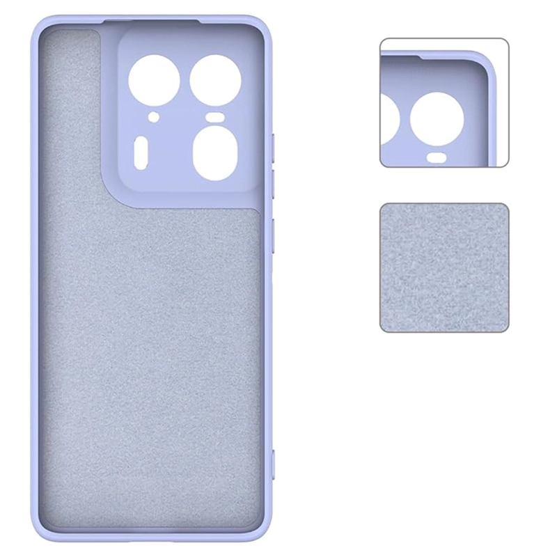 CARCASA JOIGO FUNDA MOTOROLA EDGE 50 ULTRA GOMA LILA - 3