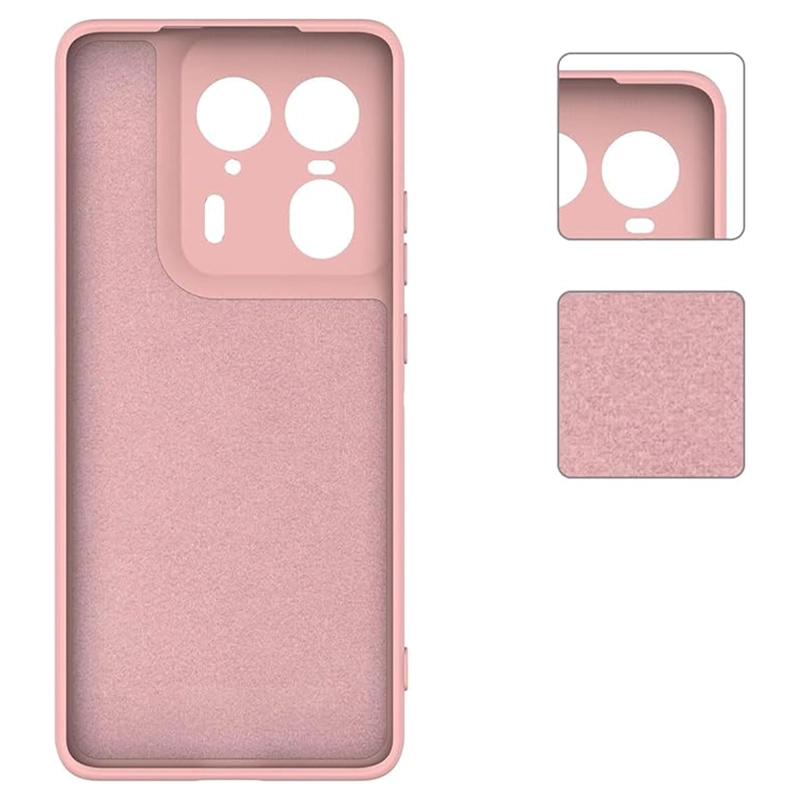 CARCASA JOIGO FUNDA MOTOROLA EDGE 50 ULTRA GOMA ROSADO - 3