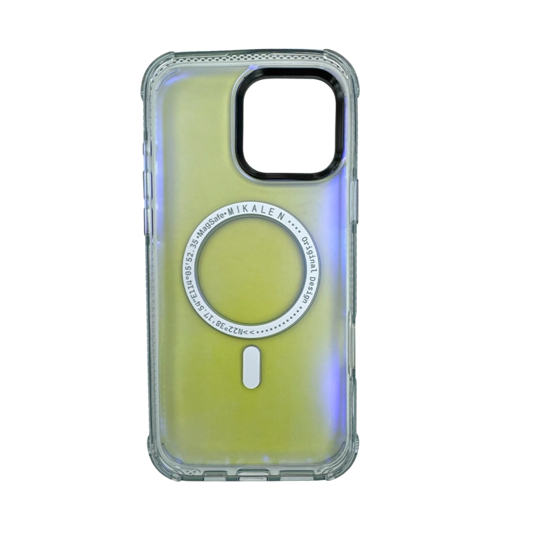CARCASA IPHONE 16 PRO MAX JOIGO PREMIUM FLUOR MAGSAFE BLANCO - 4
