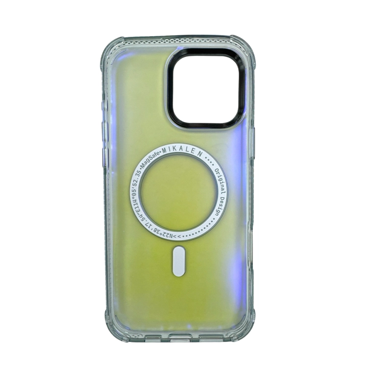 CARCASA IPHONE 16 JOIGO PREMIUM FLUOR MAGSAFE ROSADO - 4