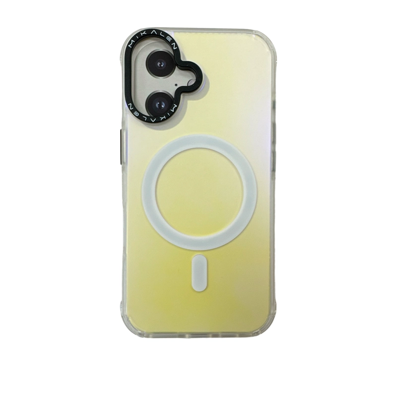 CARCASA IPHONE 16 JOIGO PREMIUM FLUOR MAGSAFE BLANCO - 3