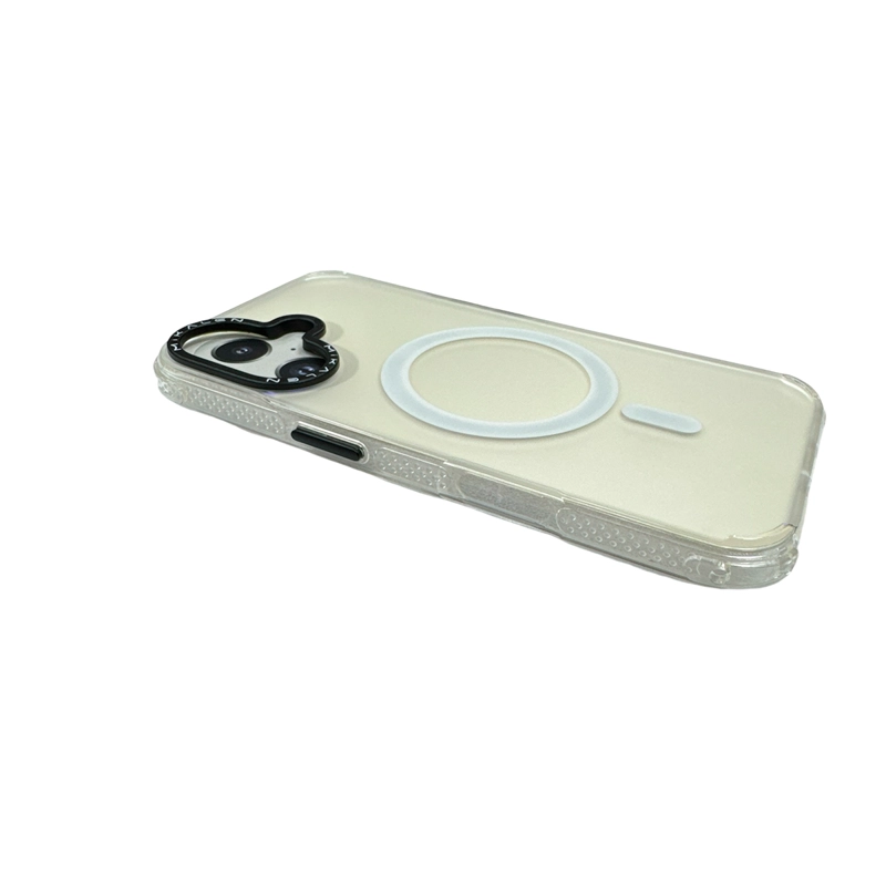 CARCASA IPHONE 16 JOIGO PREMIUM FLUOR MAGSAFE BLANCO - 5