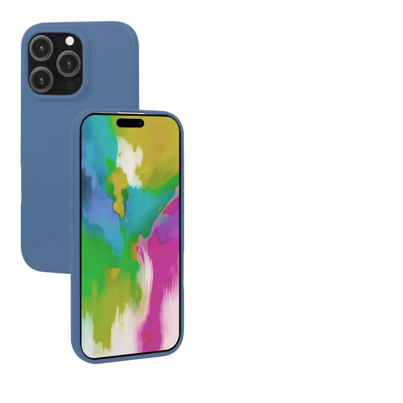 CARCASA IPHONE 16 PRO JOIGO LAMINA VIDRIO AZUL OSCURO - 2