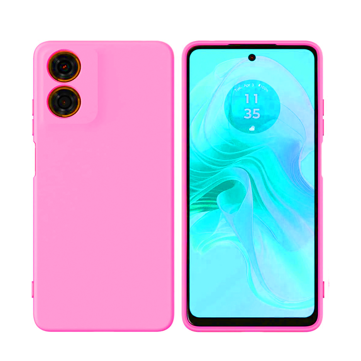 JOIGO CARCASA JOIGO GOMA MOTOROLA G04 / G04S FUCSIA