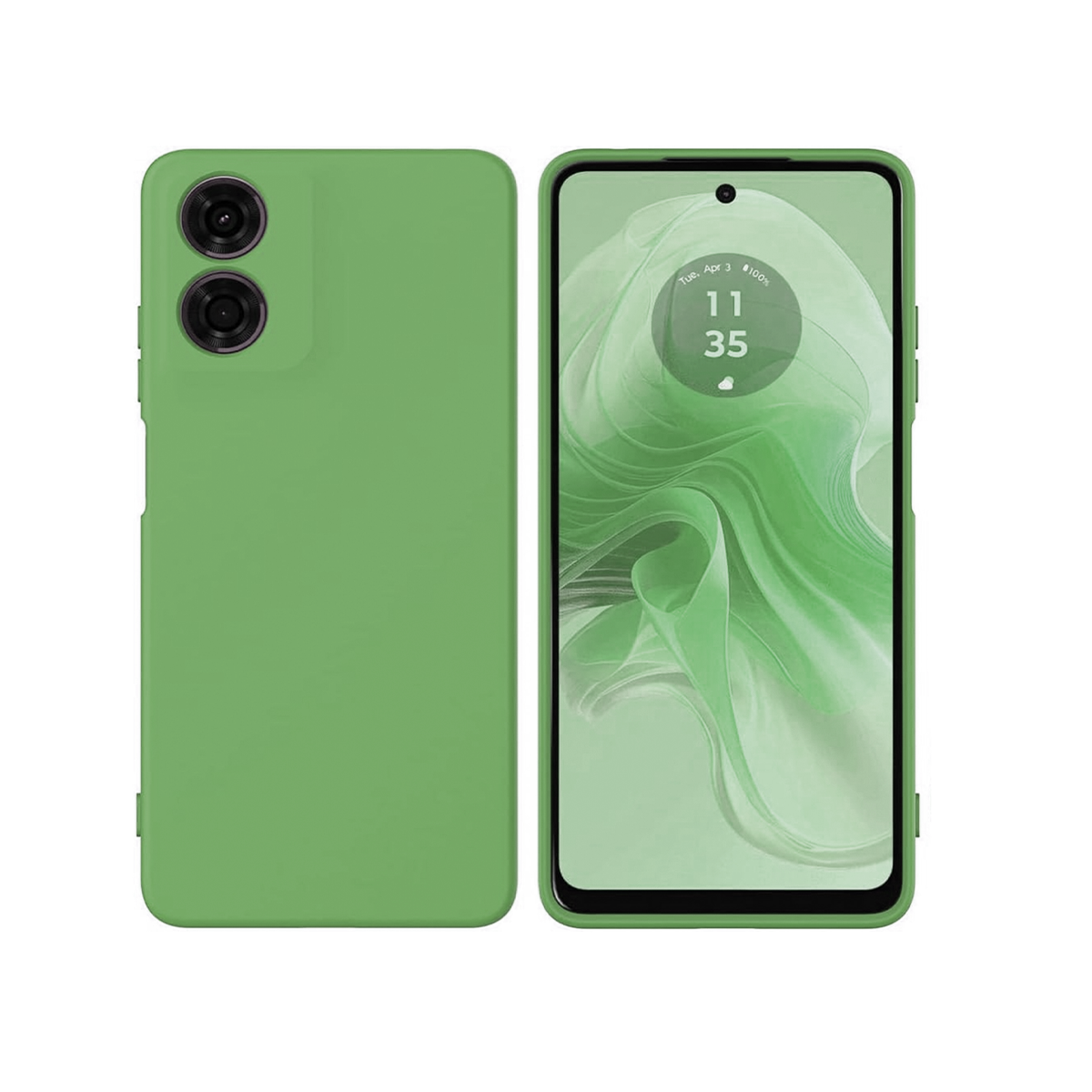 JOIGO CARCASA JOIGO GOMA MOTOROLA G04 / G04S VERDE