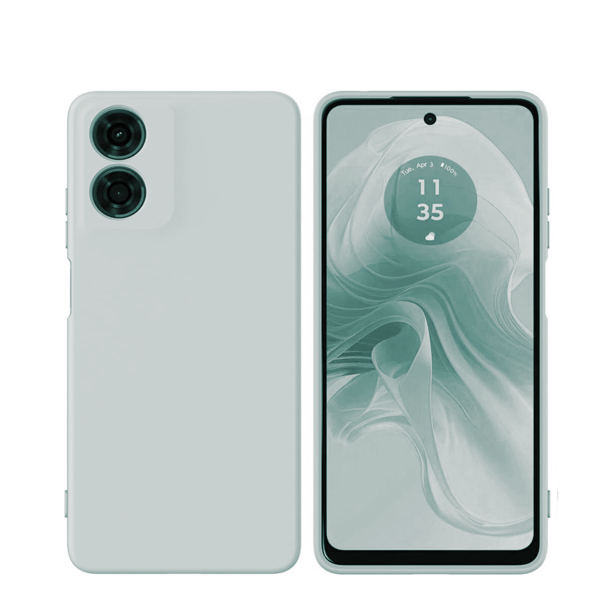 JOIGO CARCASA JOIGO GOMA MOTOROLA G04 / G04S GRIS