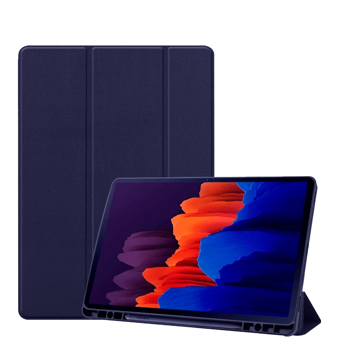 FUNDA JOIGO SMART COVER PARA SAMSUNG TAB GALAXY S10 ULTRA 14.6 AZU - 1