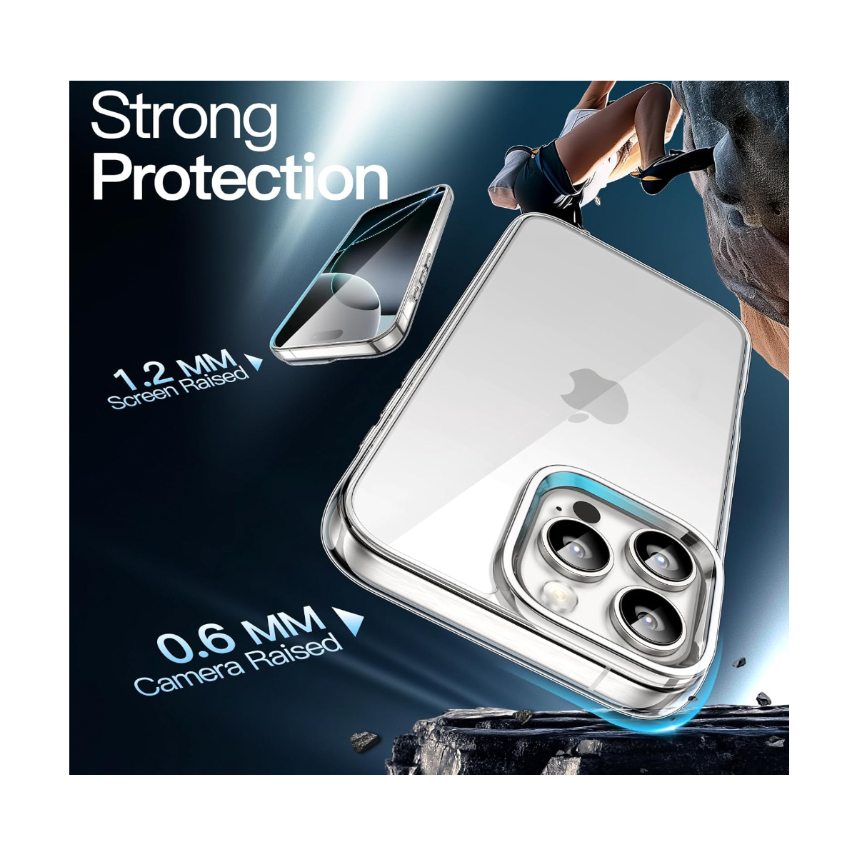 CARCASA TRANSPARENTE SPACE PARA SAMSUNG S24 FE - 4