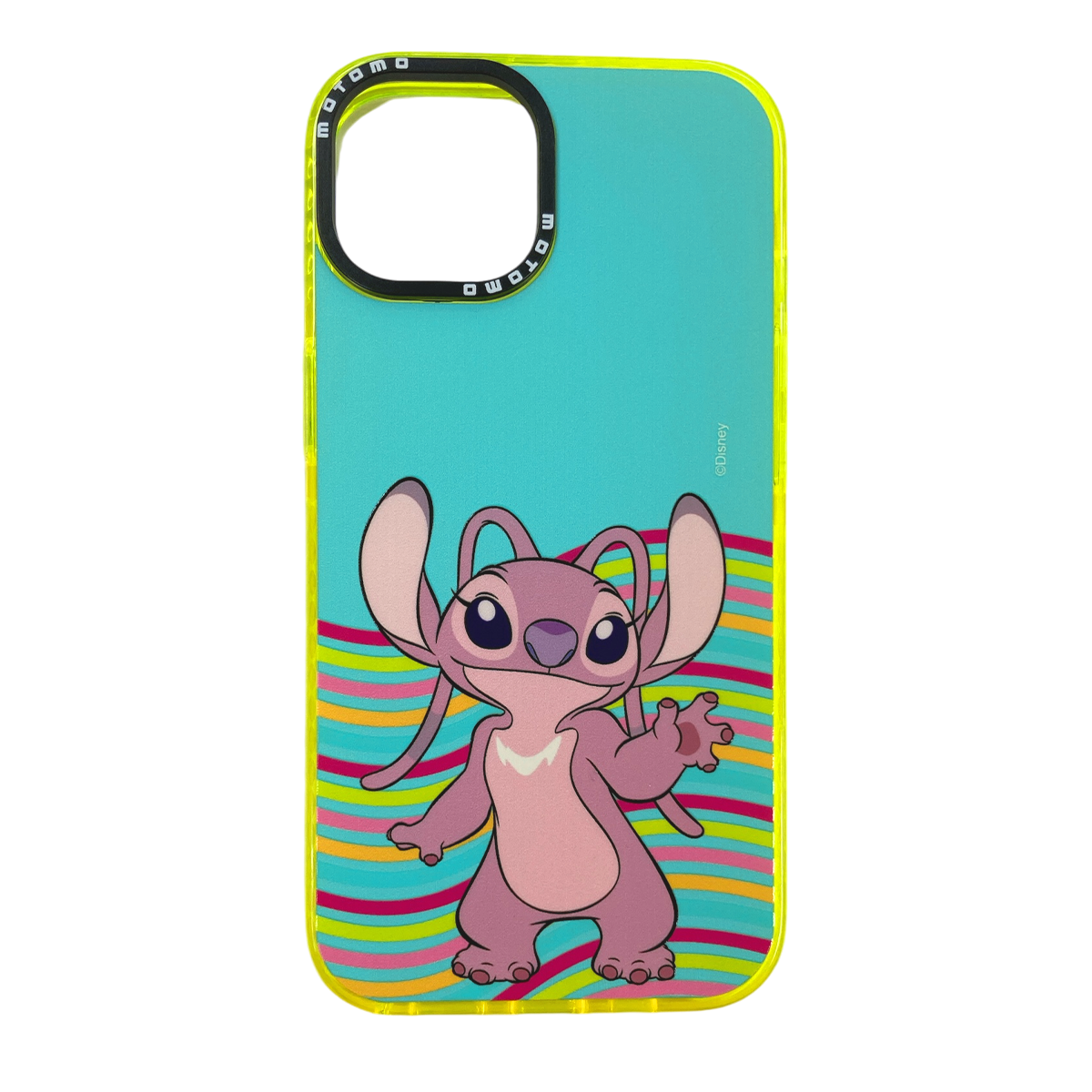 JOIGO CARCASA IPHONE 13 14 JOIGO DISNEY LILO Y STICH/ANGEL TURQUESA