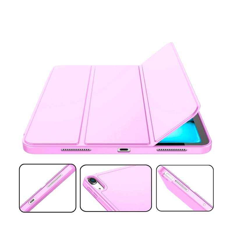 CARCASA FUNDA JOIGO SMART COVER PARA IPAD AIR 6 M2 2024 ROSADO - 6