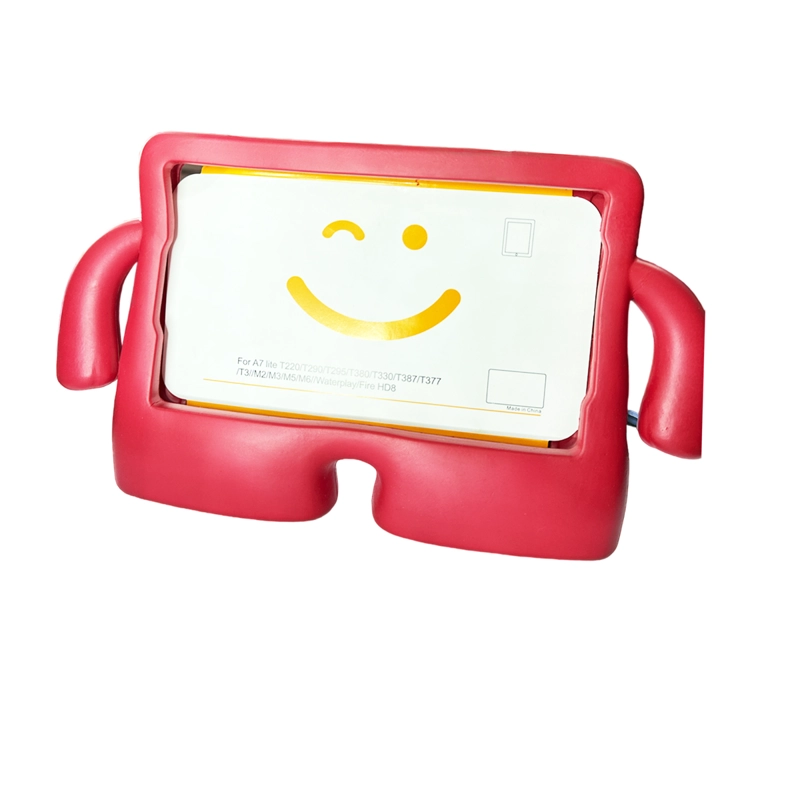 FUNDA ANTIGOLPES EV NIÑOS COMPATIBLE CON TABLET SAMSUNG A7 LITE ROJO - 5