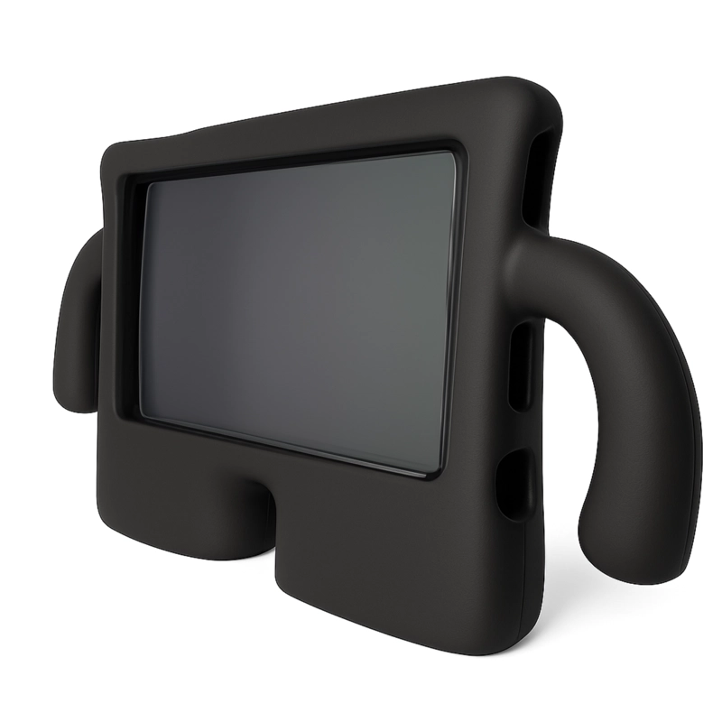 FUNDA ANTIGOLPES NIÑOS COMPATIBLE CON TABLET SAMSUNG A7 T110/T210 NEGRO - 2
