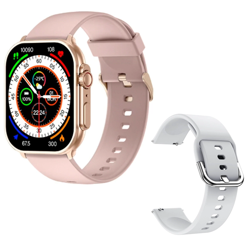 RELOJ INTELIGENTE BT SMART WATCH 49MM MONITOREO SALUD - 1