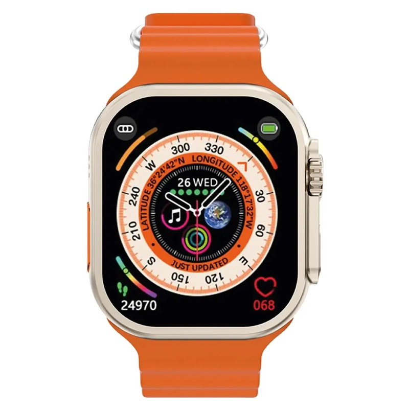 RELOJ INTELIGENTE SMART WATCH 49MM ULTRA NOTIFI SALUD PASOS - 1