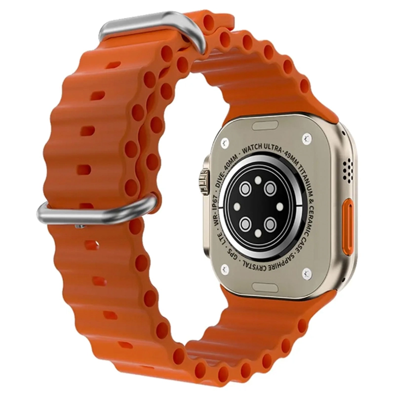 RELOJ INTELIGENTE SMART WATCH 49MM ULTRA NOTIFI SALUD PASOS - 3