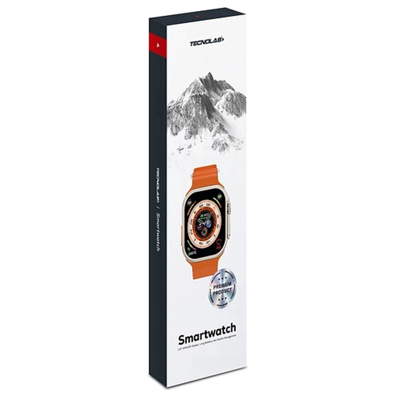 RELOJ INTELIGENTE SMART WATCH 49MM ULTRA NOTIFI SALUD PASOS - 4