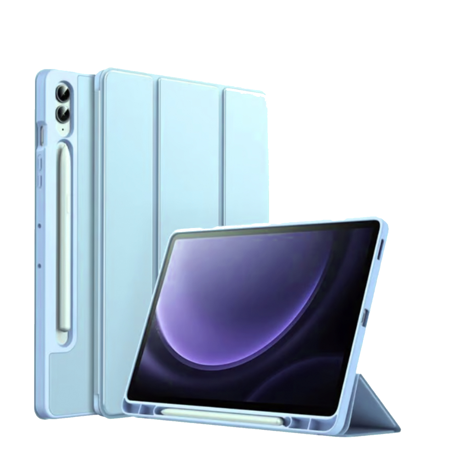 FUNDA JOIGO SMART COVER PARA TABLET SAMSUNG S10 PLUS 12.4 CELESTE - 1