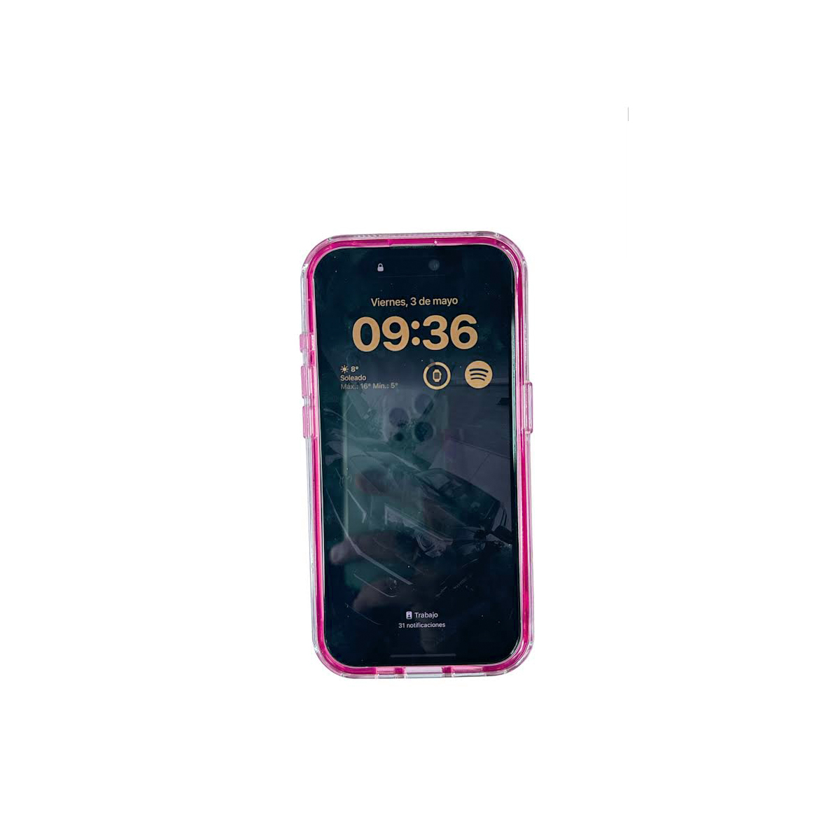 CARCASA JOIGO IPHONE S24 ULTRA ANTIGOLPES SPACE FUCSIA - 4