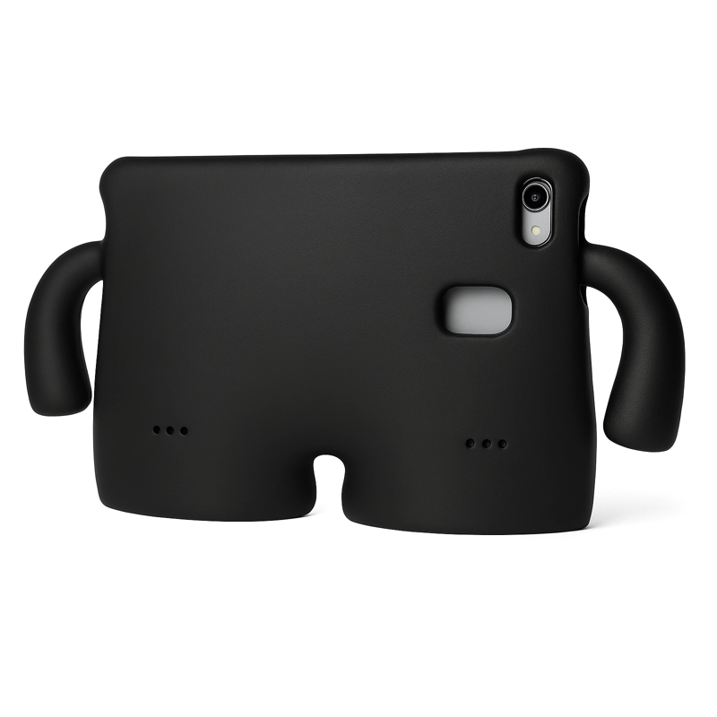 FUNDA JOIGO SILICONA NIÑOS PARA GALAXY TAB S9 FE PLUS NEGRO - 6