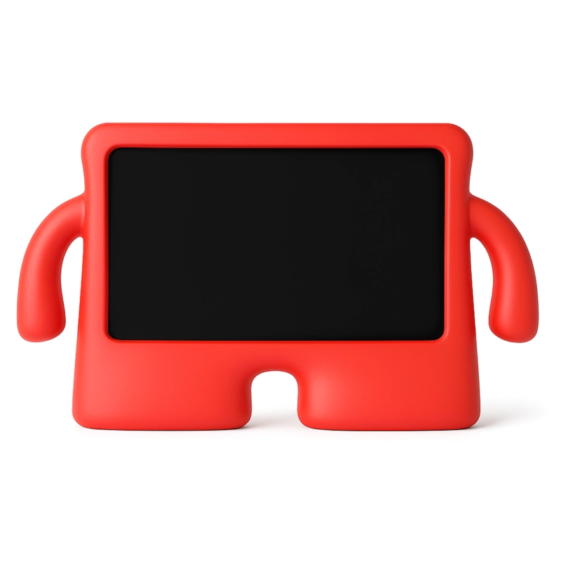 FUNDA JOIGO SILICONA NIÑOS PARA GALAXY TAB S9 FE PLUS ROJO - 1