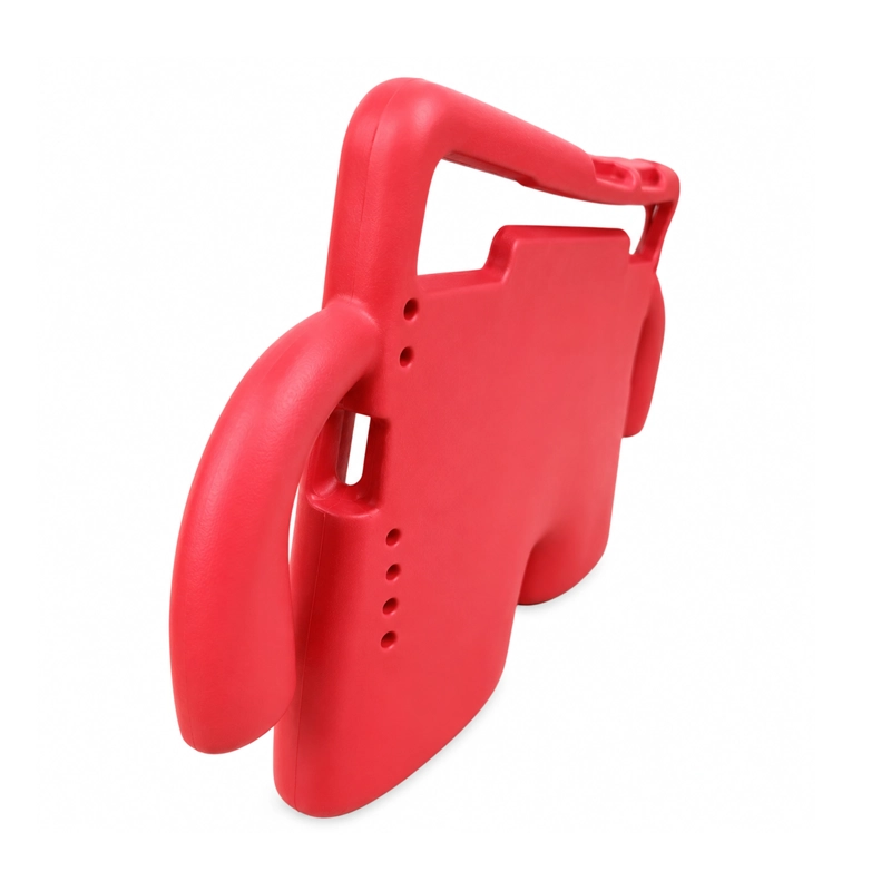 FUNDA JOIGO SILICONA NIÑOS PARA GALAXY TAB S9 FE PLUS ROJO - 4