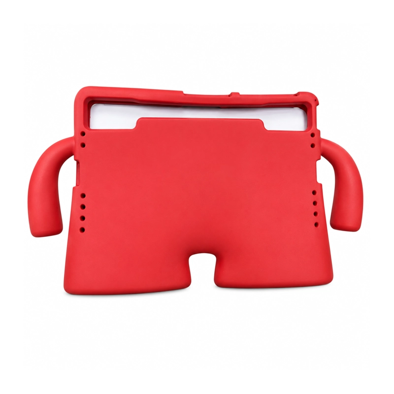 FUNDA JOIGO SILICONA NIÑOS PARA GALAXY TAB S9 FE PLUS ROJO - 5