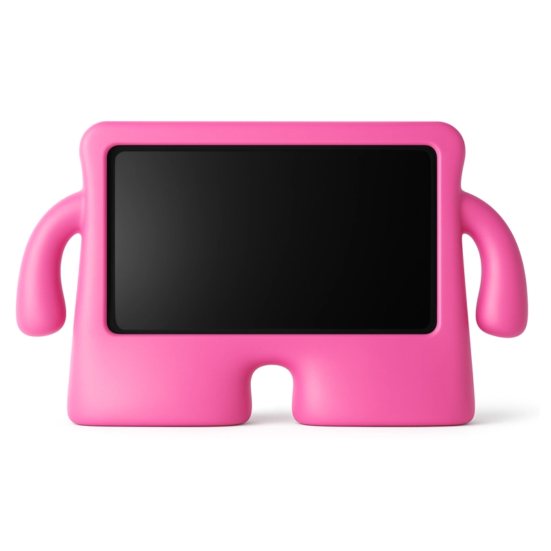 FUNDA JOIGO SILICONA NIÑOS PARA GALAXY TAB S9 FE PLUS FUCSIA - 1