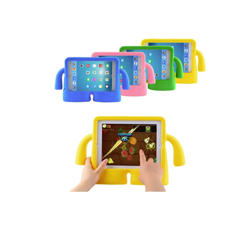 FUNDA JOIGO SILICONA NIÑOS PARA GALAXY TAB S9 FE PLUS VERDE - 4